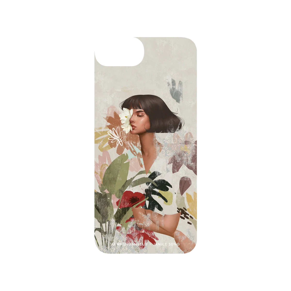RHINOSHIELD X Janice Sung SolidSuit iPhone 7 Case - Flora 2