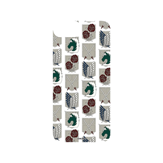 RHINOSHIELD X Attack on Titan SolidSuit iPhone SE (2nd generation) Case - Attack on Titan Regiments