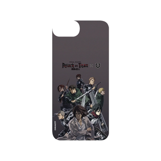 RHINOSHIELD X Attack on Titan SolidSuit iPhone SE (2nd generation) Case - Group - Season 4