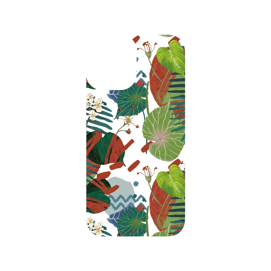 RHINOSHIELD X WasangShow SolidSuit iPhone 12 mini Case - Tropical Leaves