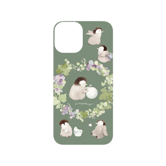 RhinoShield X Liang Feng SolidSuit iPhone 12 Pro Case - Busy penguin