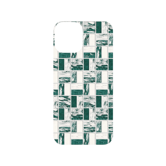 RhinoShield X OldHouseFace SolidSuit iPhone 12 Case - Everyday Mosaic - Barber Shop