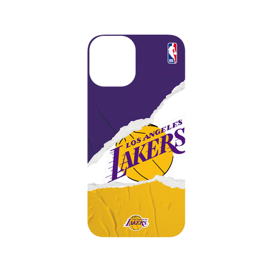 RHINOSHIELD X NBA SolidSuit (MagSafe compatible) iPhone 12 Case - L.A. Lakers - Sweat and tears