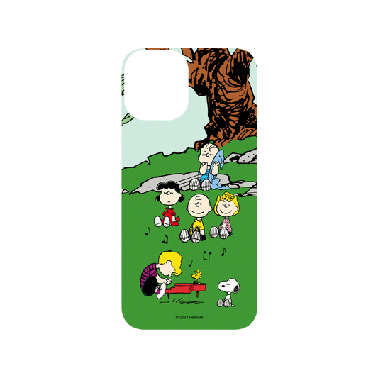 RhinoShield X Snoopy SolidSuit iPhone 12 Case - Schroeder Playing Piano