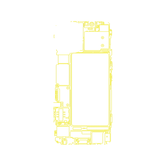 RhinoShield X JOCR SolidSuit iPhone 12 Case - Inside an iPhone - Yellow