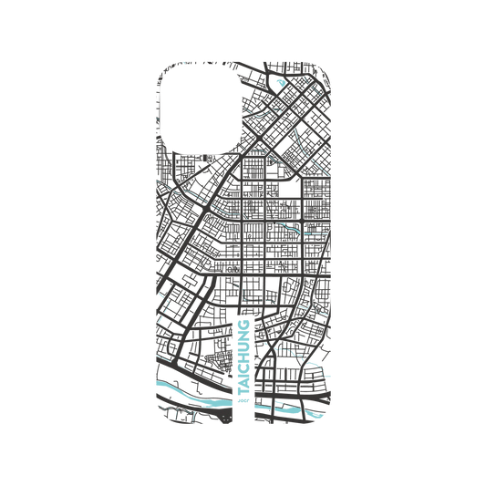iPhone 12 犀牛盾SolidSuit聯名設計款防摔背蓋手機殼 JOCR - Taichung (Black Logo)
