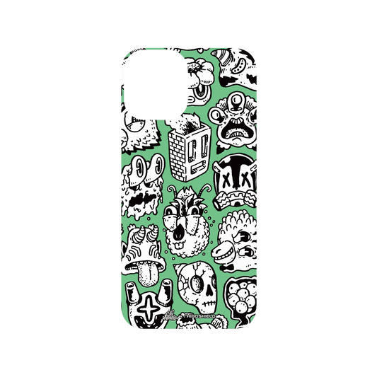 RhinoShield X Lei Melendres SolidSuit iPhone 12 Case - Fun Portraits