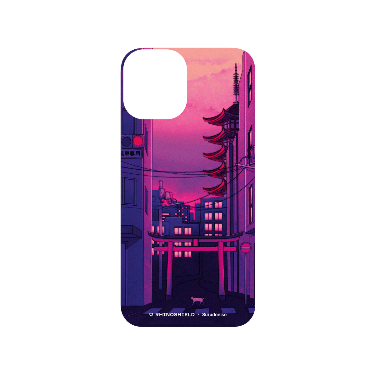 RhinoShield X Surudenise SolidSuit iPhone 12 Case - Tokyo Day