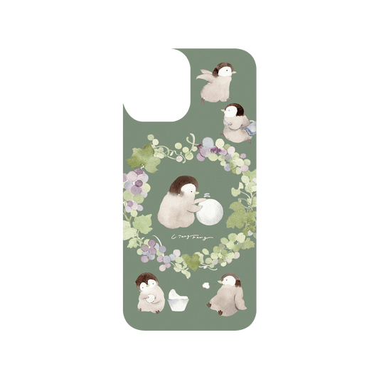 RhinoShield X Liang Feng SolidSuit iPhone 12 Pro Max Case - Busy penguin