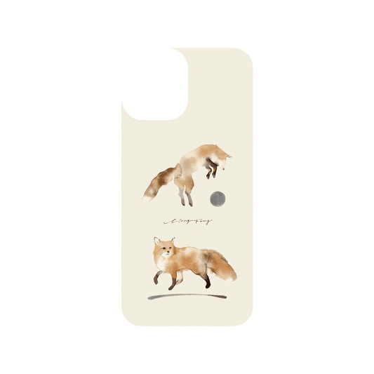 RHINOSHIELD X Liang Feng SolidSuit iPhone 12 Pro Max Case - foxes