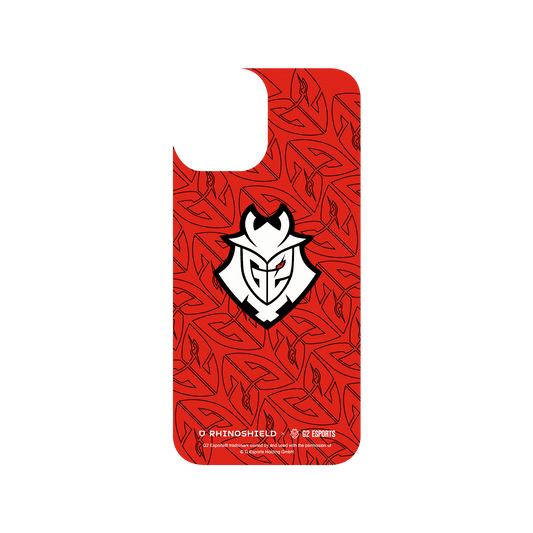 RhinoShield X G2 Esports SolidSuit iPhone 12 Pro Max Case - G2 - Red Pattern