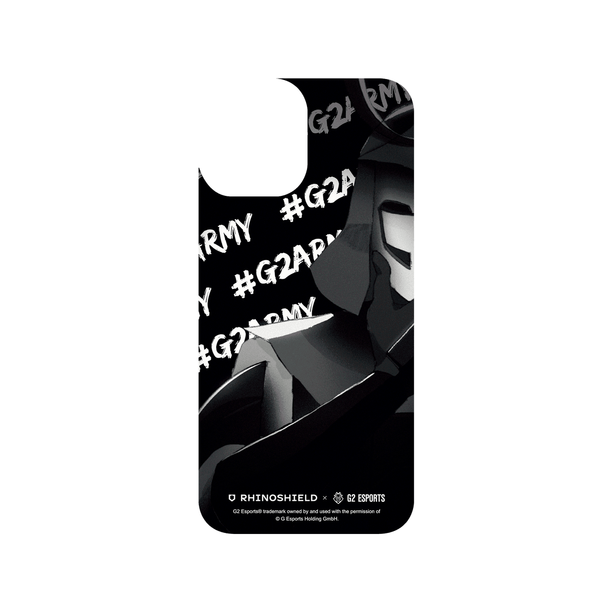 RhinoShield X G2 Esports SolidSuit iPhone 12 Pro Max Case - #G2ARMY - Samurai