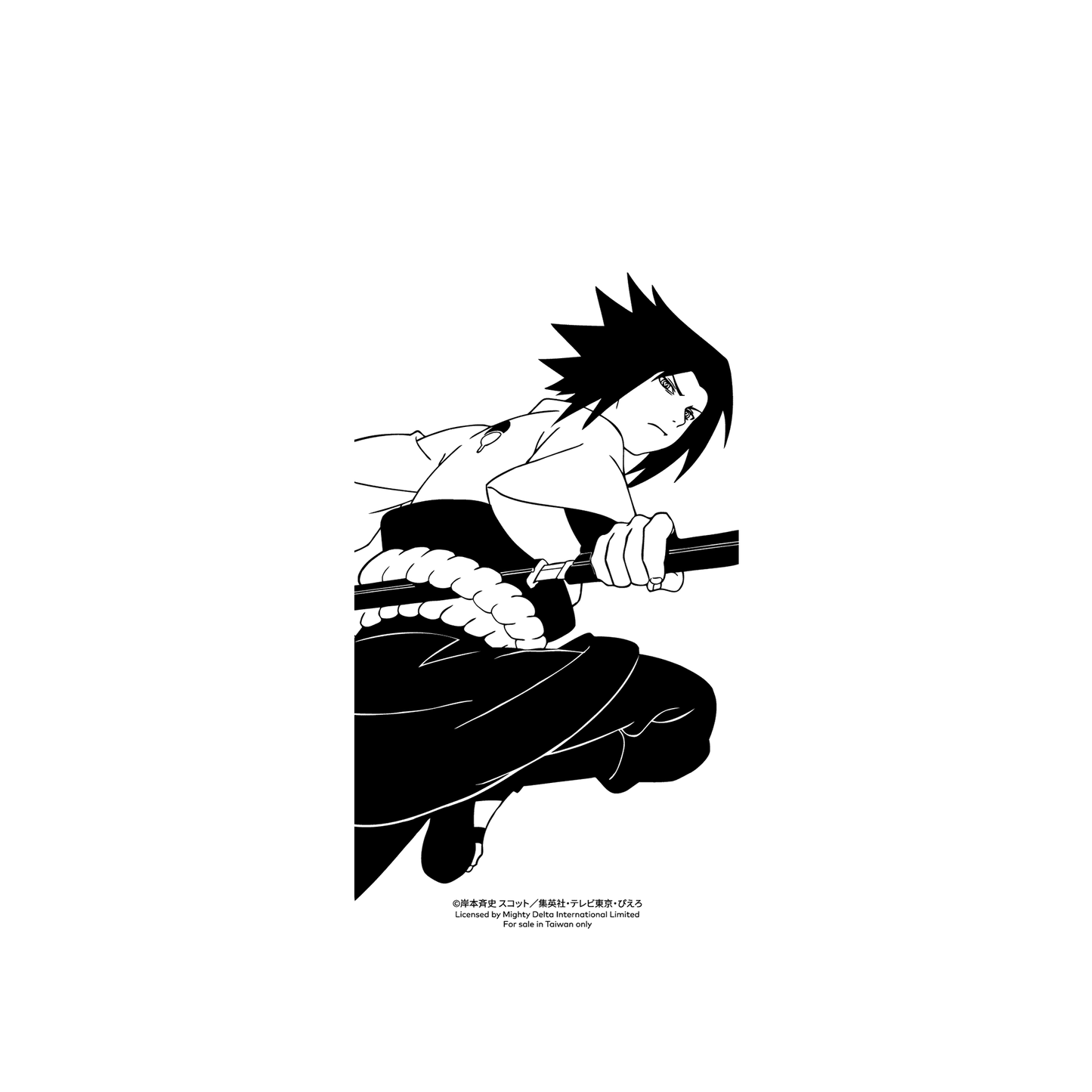 iPhone 12 Pro Max 犀牛盾SolidSuit防摔背蓋手機殼 火影忍者疾風傳 - 素描系列-Sasuke