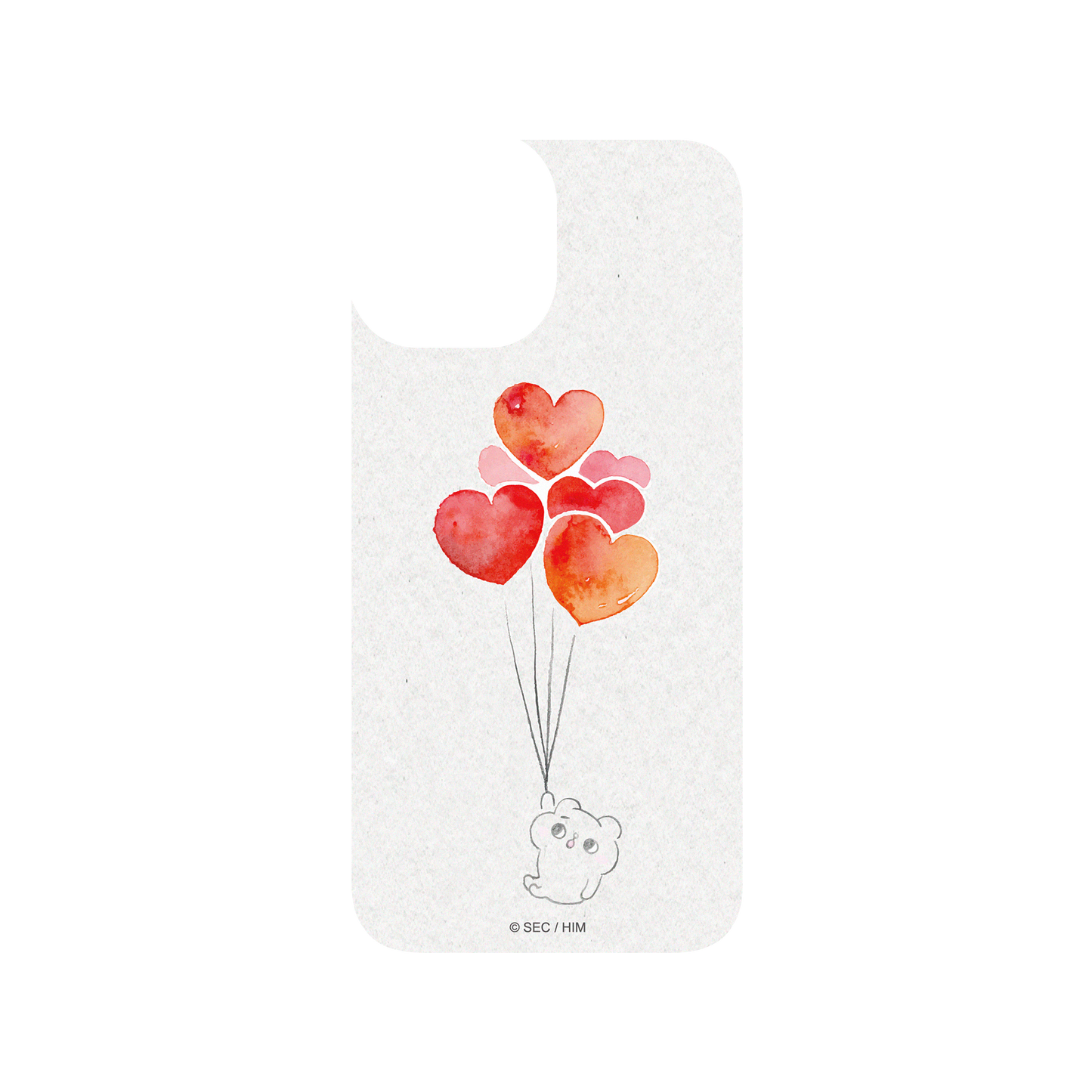 RHINOSHIELD X Song Song Meow by SECOND SolidSuit iPhone 13 mini Case - Love Balloon