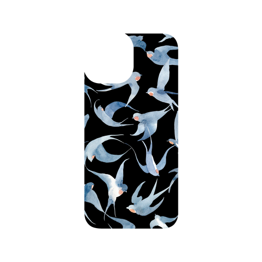 RHINOSHIELD X Liang Feng SolidSuit iPhone 13 mini Case - Dancing swallows