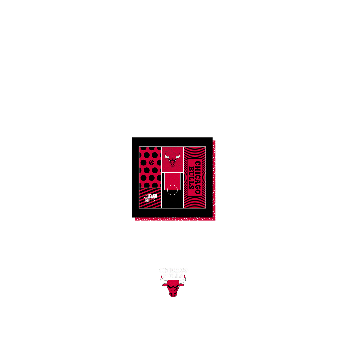 iPhone 13 mini 犀牛盾SolidSuit (MagSafe 兼容)聯名設計款防摔背蓋手機殼 NBA - 主場系列-芝加哥公牛 Chicago Bulls - Home Court