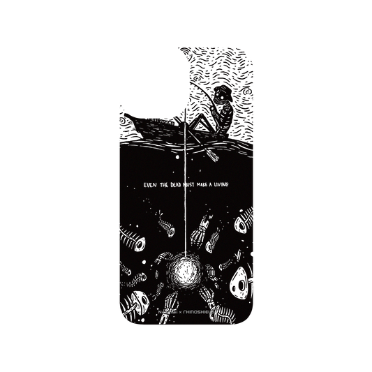 RHINOSHIELD X Neomlei SolidSuit iPhone 13 Mini Case - Even The Dead Must Make A Living