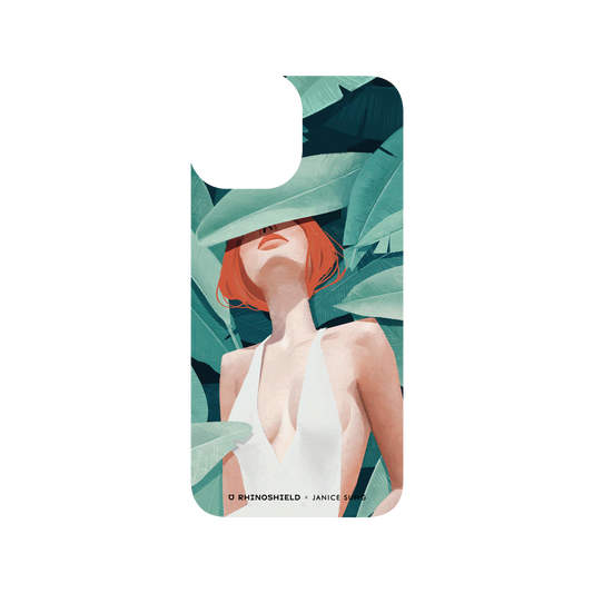 RHINOSHIELD X Janice Sung SolidSuit iPhone 13 mini Case - Orange