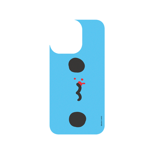 RHINOSHIELD X BUGCAT CAPOO SolidSuit iPhone 13 Pro Case - Big Face Capoo (Blue)