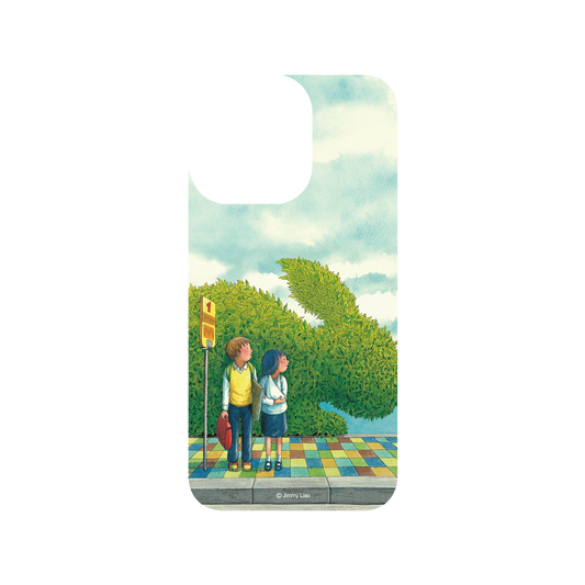 RHINOSHIELD X Jimmy SolidSuit iPhone 13 Pro Case - Year of the Rabbit Series - Waiting for the Bus