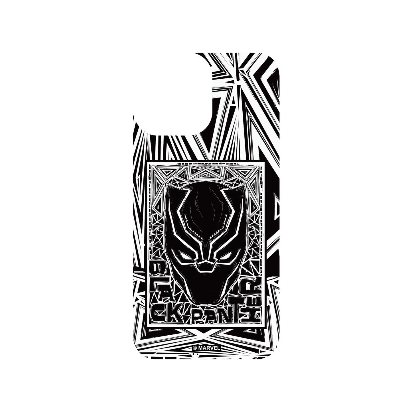 iPhone 13 Pro Max 犀牛盾SolidSuit (MagSafe 兼容)防摔背蓋手機殼 Marvel 漫威 - 黑豹