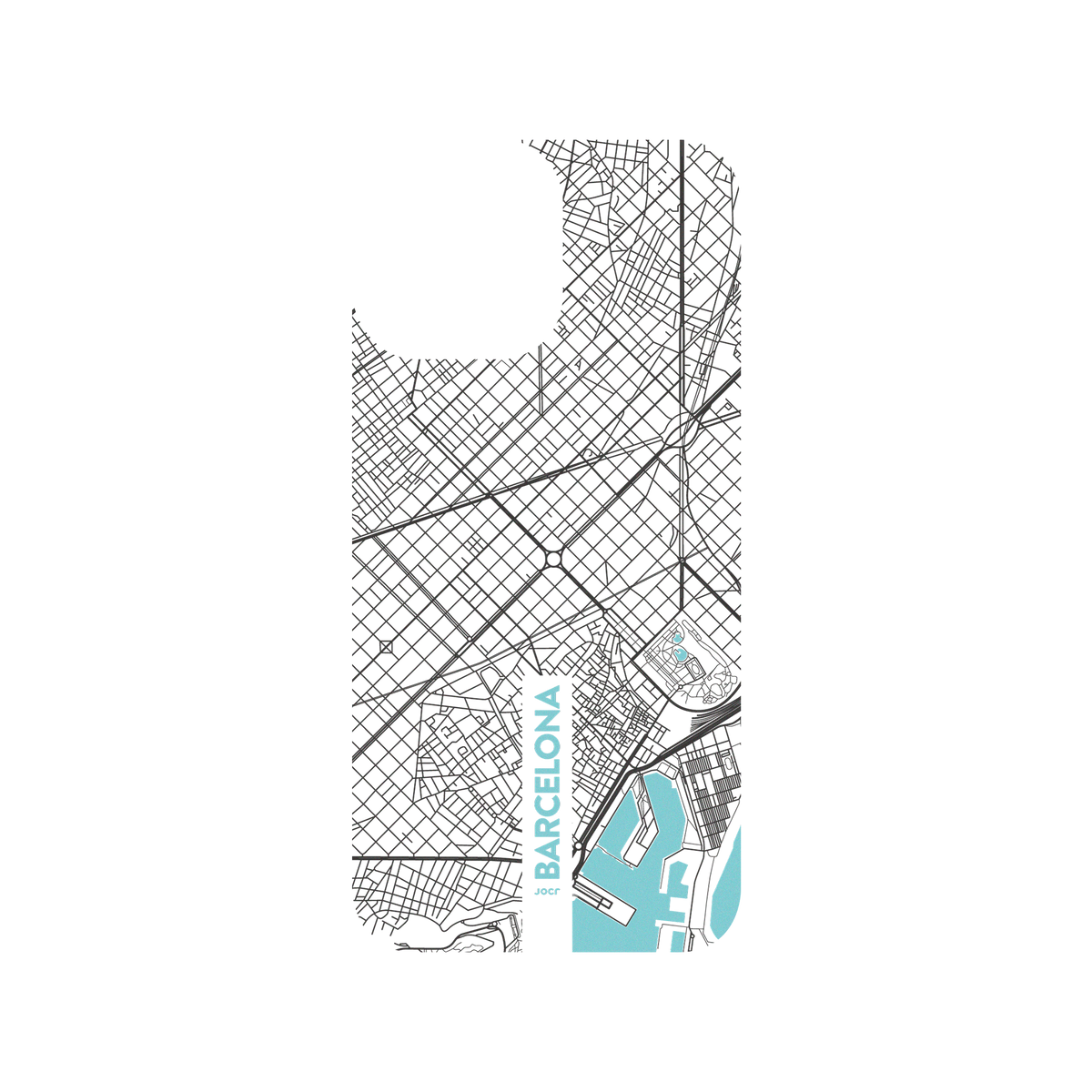 RHINOSHIELD X JOCR SolidSuit iPhone 13 Pro Max Case - Barcelona (Black Logo)