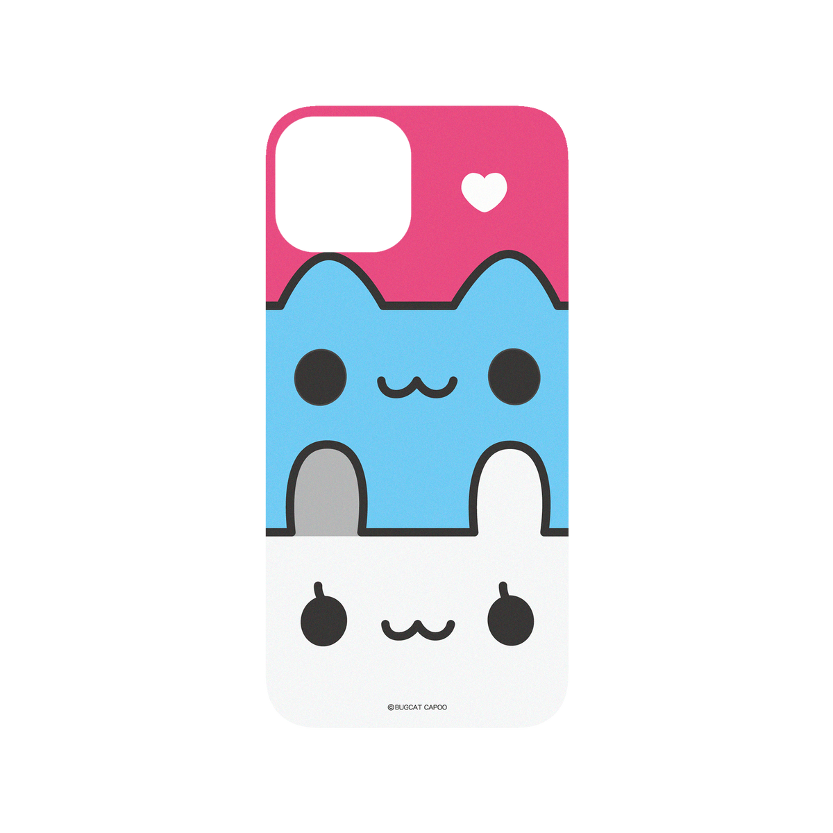 RHINOSHIELD X BUGCAT CAPOO SolidSuit iPhone 13 Case - Capoo Rabbit Jenga