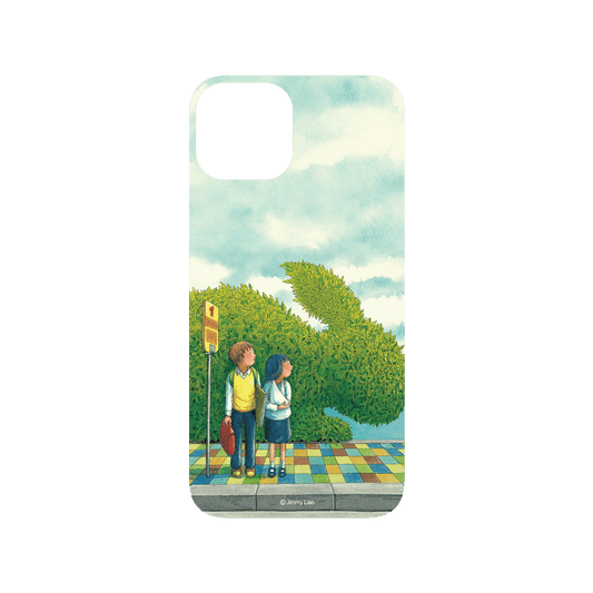 RHINOSHIELD X Jimmy SolidSuit iPhone 13 Case - Year of the Rabbit Series - Waiting for the Bus