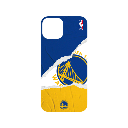 RHINOSHIELD X NBA SolidSuit (MagSafe compatible) iPhone 13 Case - Golden State Warriors - Sweat and tears