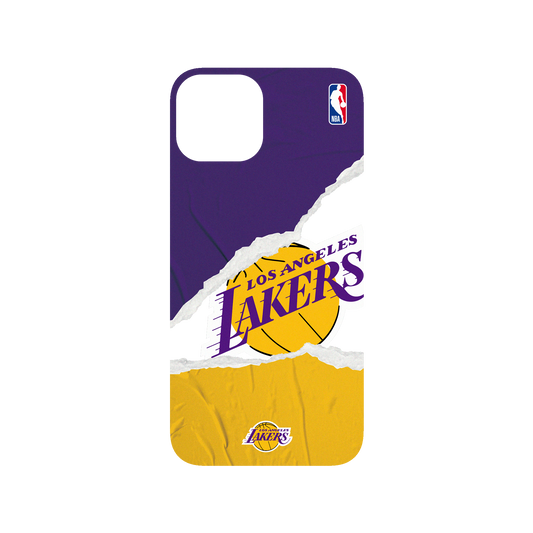 RHINOSHIELD X NBA SolidSuit (MagSafe compatible) iPhone 13 Case - L.A. Lakers - Sweat and tears
