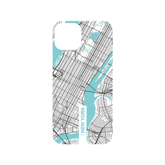 RHINOSHIELD X JOCR SolidSuit iPhone 13 Case - New York (Black Logo)