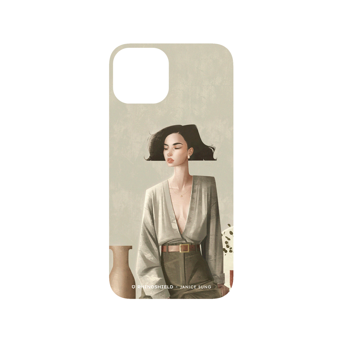 RHINOSHIELD X Janice Sung SolidSuit iPhone 13 Case - Isabel