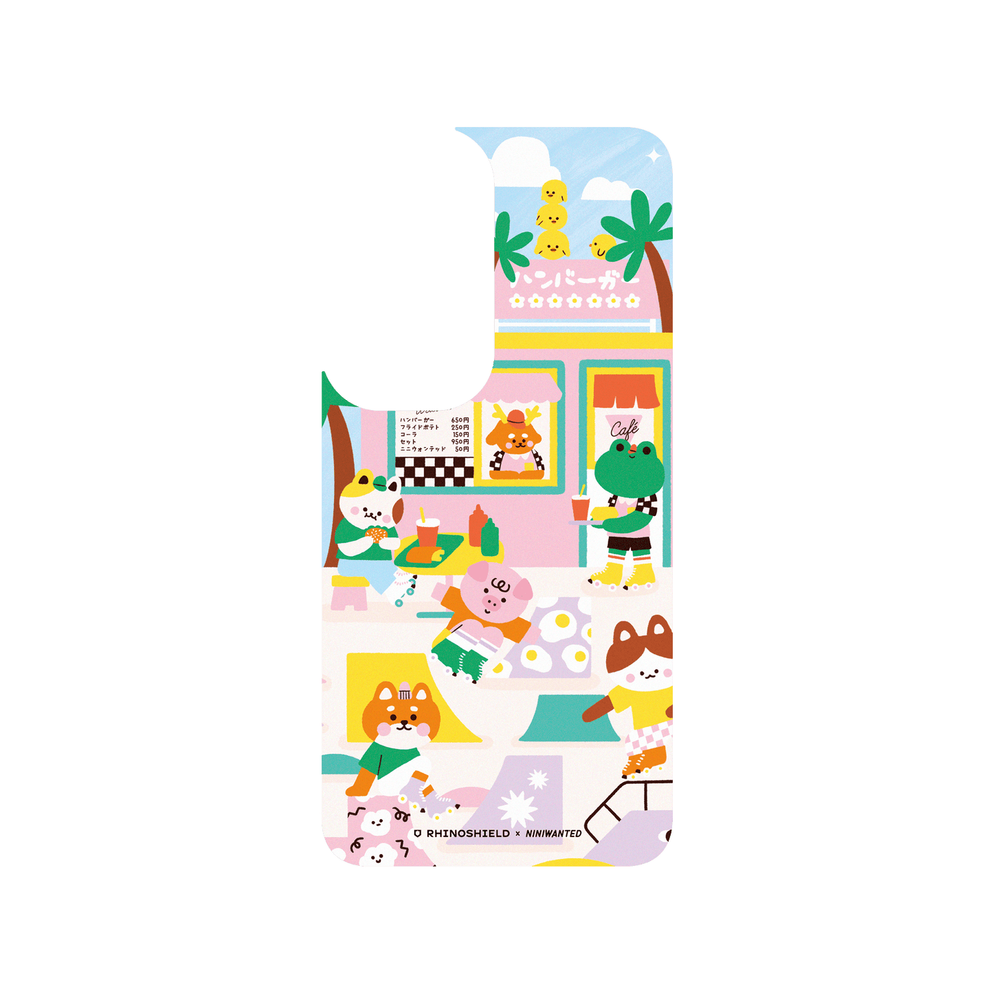 RHINOSHIELD X NINIWANTED SolidSuit Samsung Galaxy S24 Case - Skatepark