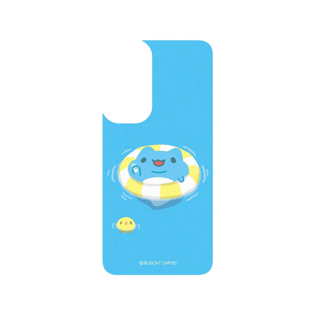 RHINOSHIELD X BUGCAT CAPOO SolidSuit Samsung Galaxy S24+ Case - Fun of Swimming