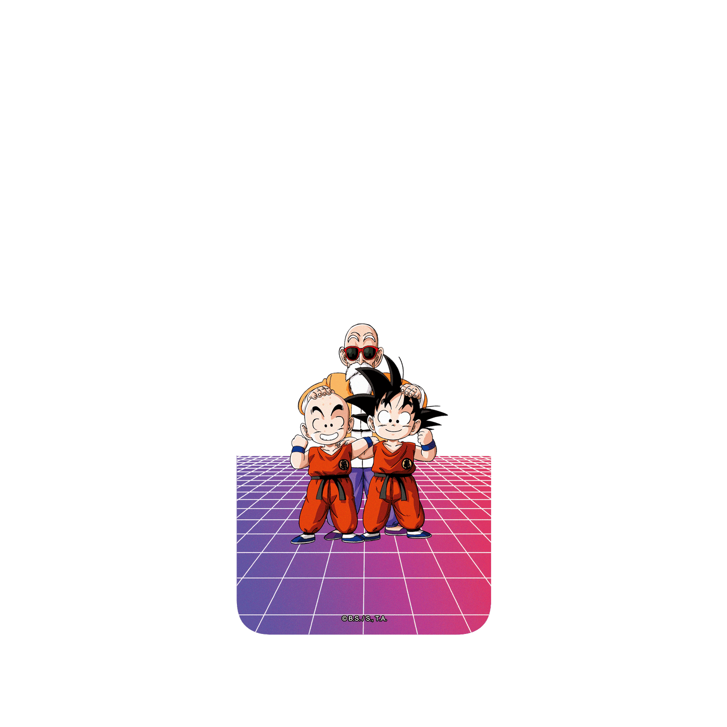 RHINOSHIELD X Dragon Ball SolidSuit Samsung Galaxy S24+ Case - Goku, Krillin & Kamesennin