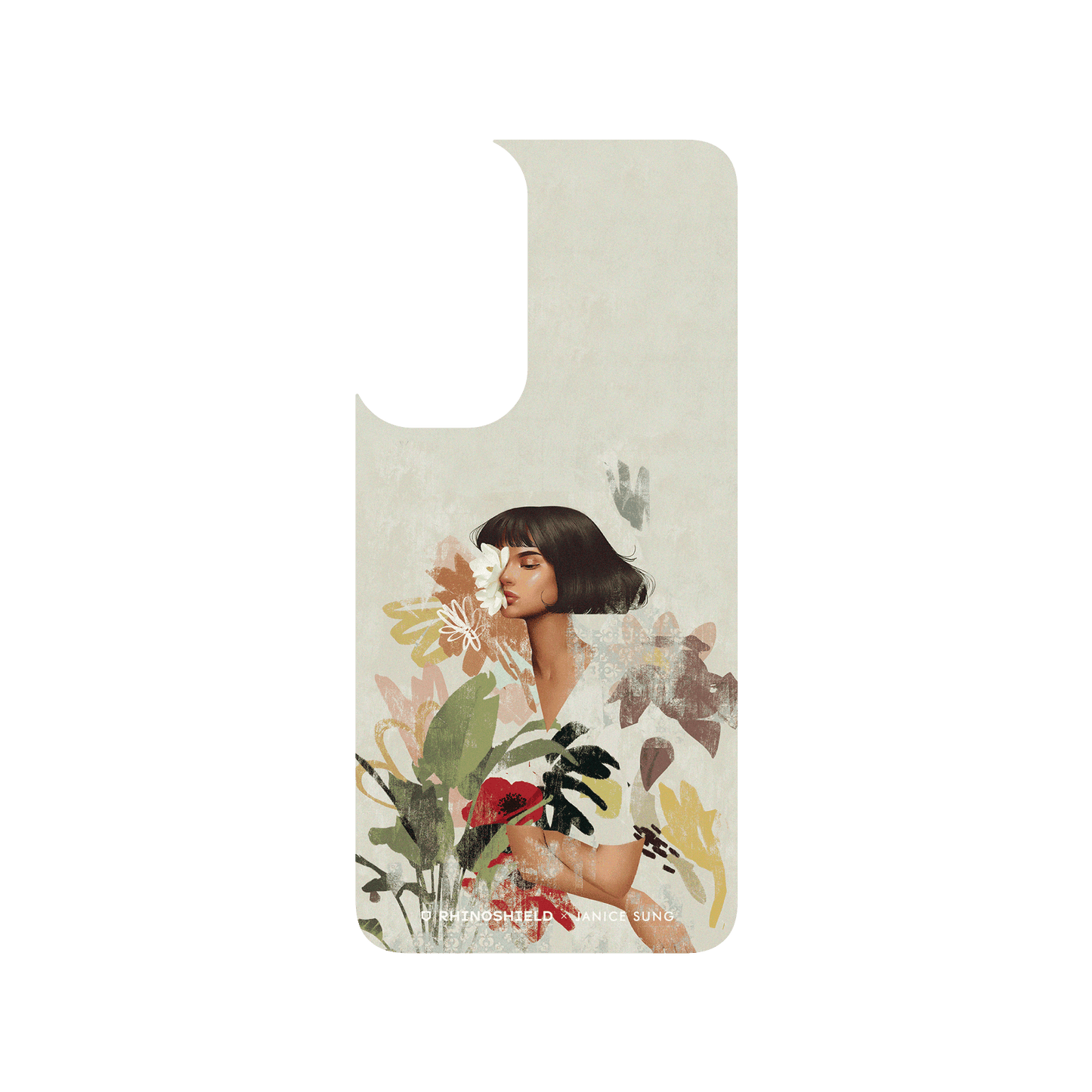 RHINOSHIELD X Janice Sung SolidSuit Samsung Galaxy S24+ Case - Flora 2