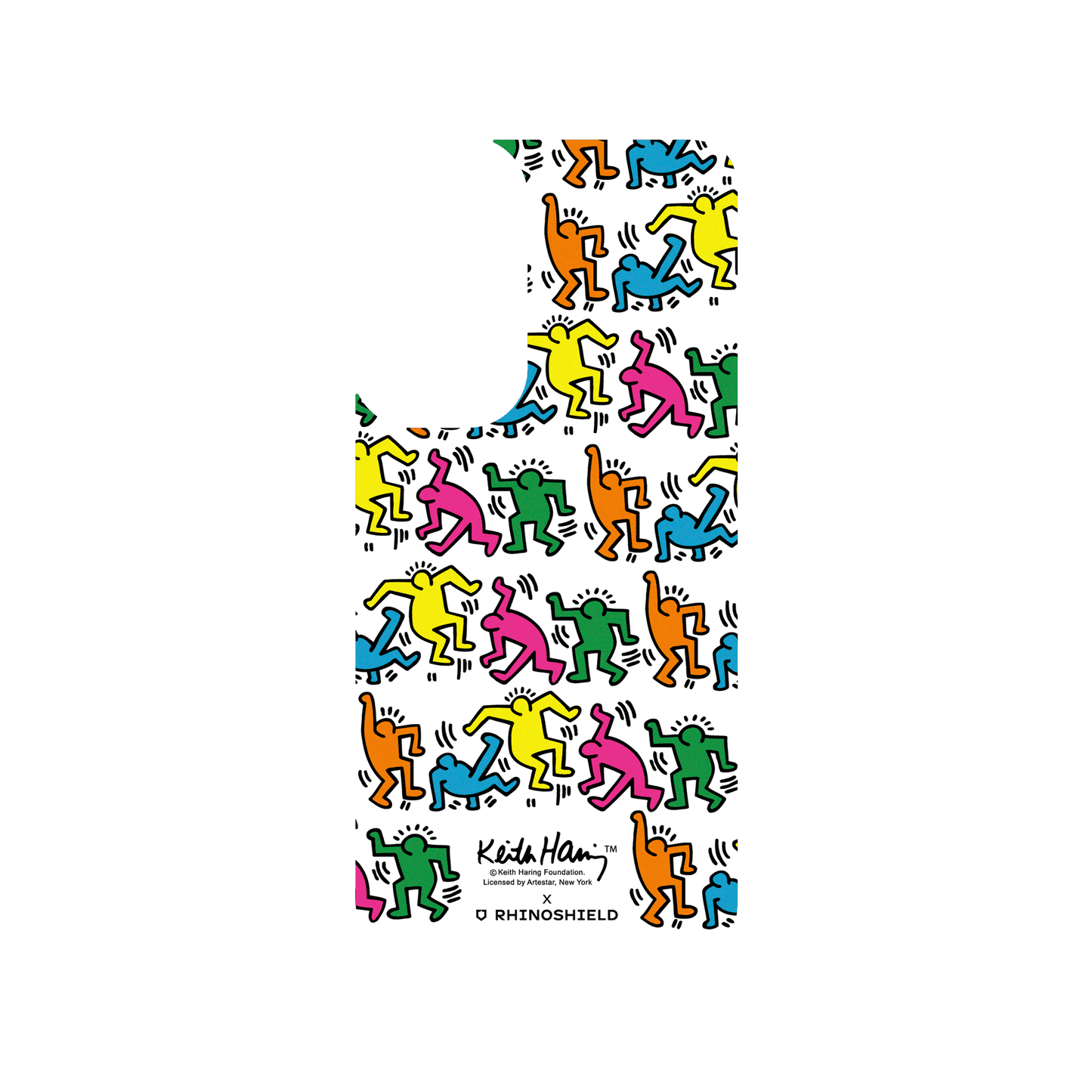 RHINOSHIELD X Keith Haring SolidSuit Samsung Galaxy S24+ Case - Dancing Figures
