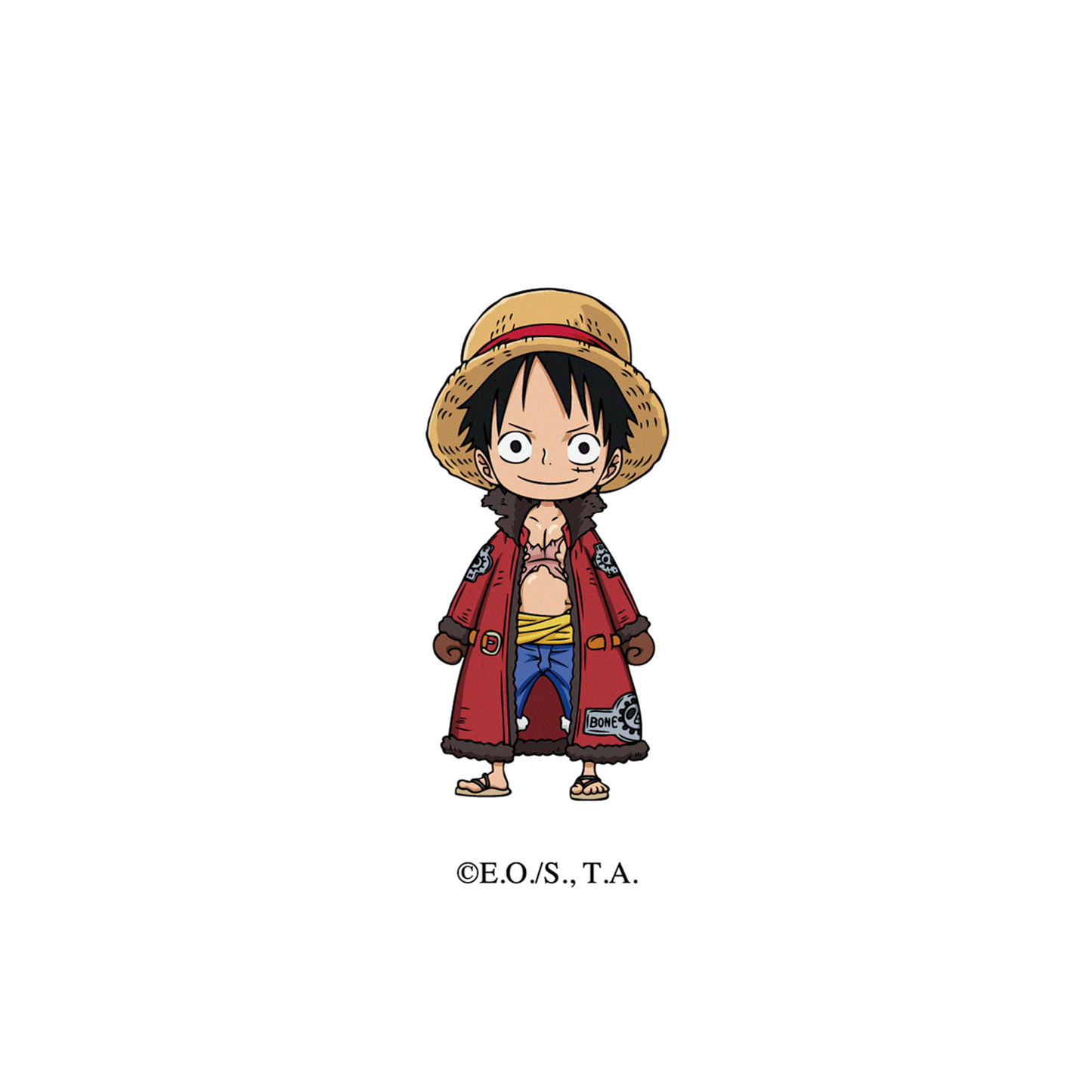 犀牛盾固架MINI One Piece - 角色系列-魯夫Q版