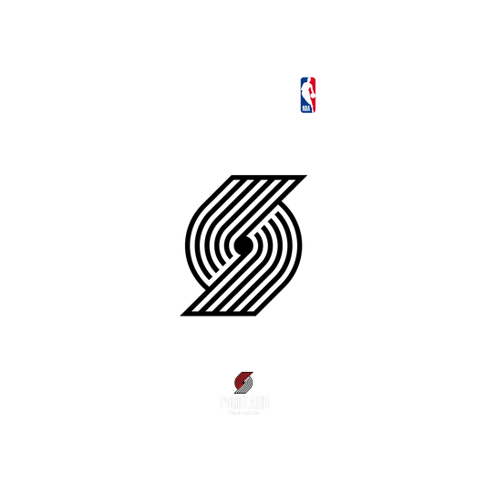 iPhone 11 犀牛盾SolidSuit聯名設計款防摔背蓋手機殼 NBA - B&W-波特蘭拓荒者 Portland Trail Blazers B&W - Light